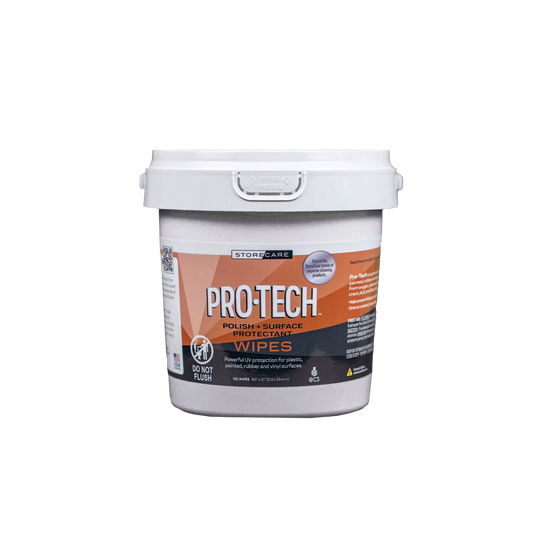 Pro-Tech Polish + UV Protectant Wipes