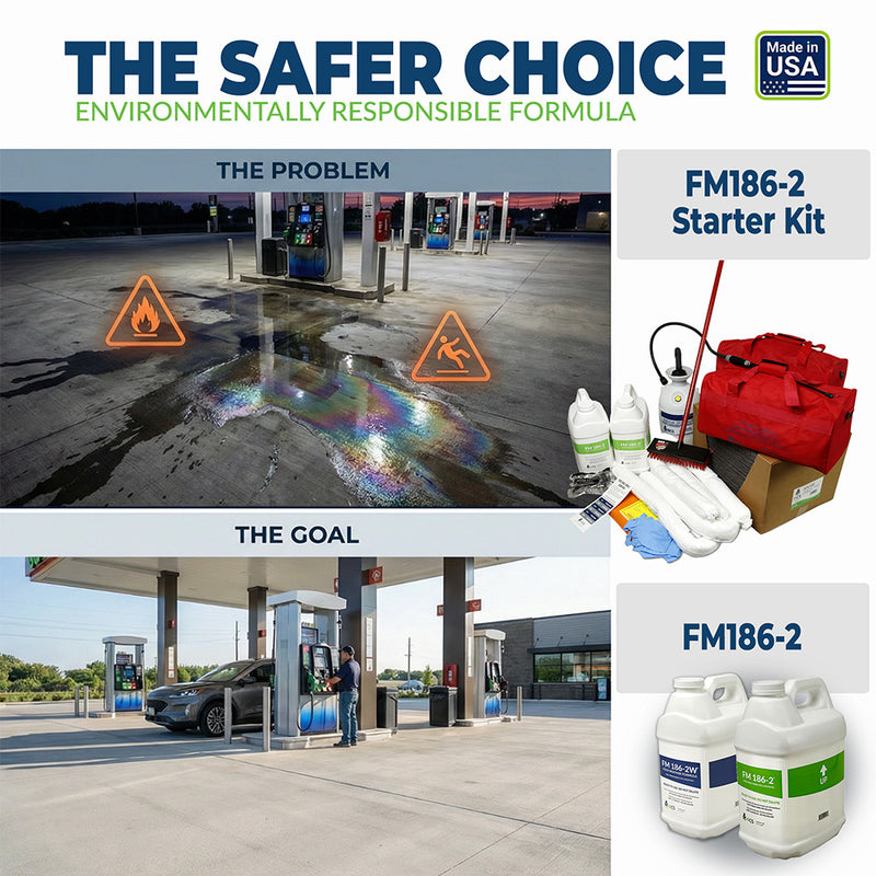 Load image into Gallery viewer, FM186-2® Gas + Diesel + Oil Spill Cleanup
